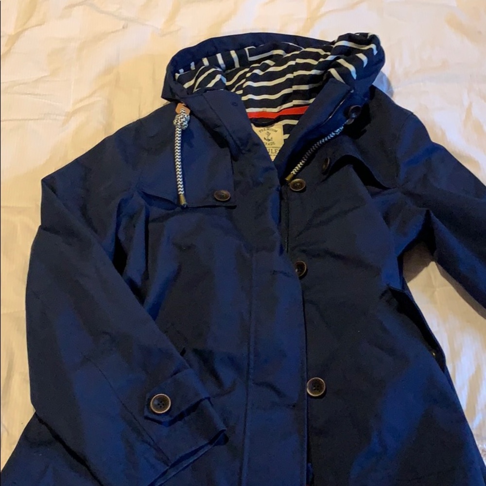 Joules Navy Rain Jacket (ONLY WORN ONCE)